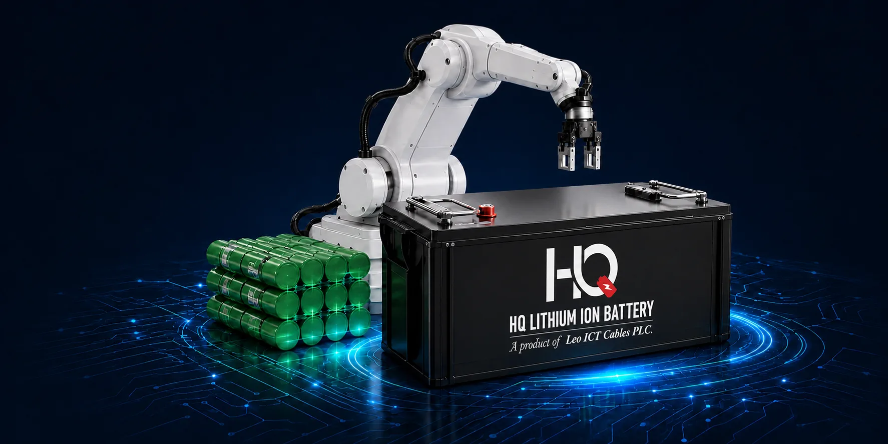 Automatic robotic lithium battery production technology
